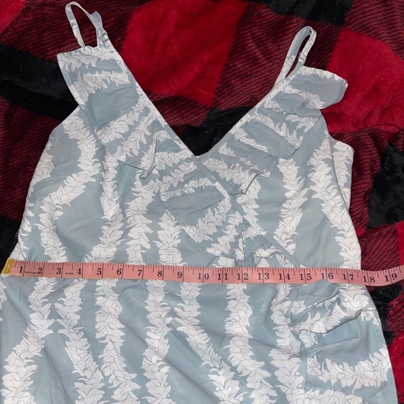 ❌❌❌ SOLD LPH❌❌❌ Lexbreezy Hawaii 🌺 Heeia Mini Wrap Dress NWT - Picture 6 of 9